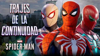 Cuáles son los Trajes Canon de Marvel's Spider-Man?