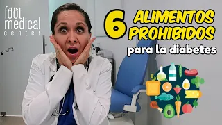 ❌ 6 ALIMENTOS PROHIBIDOS PARA LA DIABETES. 🎂🍰 /Dra. Melissa Tejeida