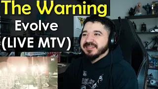 THE WARNING - Evolve LIVE MTV | FIRST TIME REACTION TO THE WARNING EVOLVE LIVE MTV WE SPEAK MUSIC