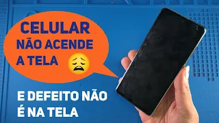 Samsung Note 10 Lite N770 não acende a tela, como consertar?