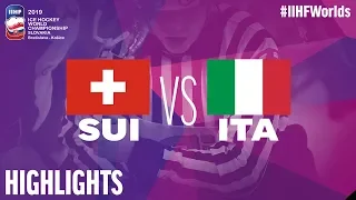 Switzerland vs. Italy | Highlights | 2019 IIHF Ice Hockey World Championship