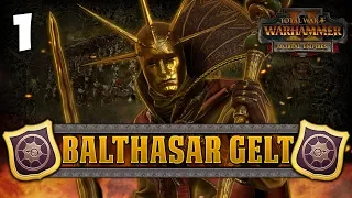 THE GOLDEN ORDER RISES! Total War: Warhammer 2 - Golden Order Campaign - Balthasar Gelt #1