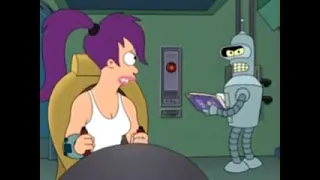 Futurama - Bender arguing with the Planet Express Ship