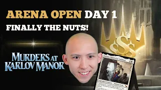 FINALLY THE NUTS! | Arena Open Day 1 | MKM Karlov Manor Sealed | MTG Arena
