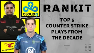 The Best Counter Strike Plays of the Decade (2010-2019) | Rank It