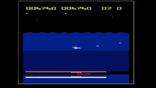 Atari 8-bit, Emulated, Aquatron, 7390 points