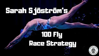 Sarah Sjöström's 100 Fly Race Strategy
