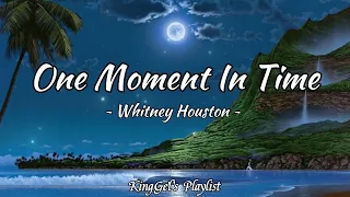 One Moment In Time - Whitney Houston (Karaoke Version)