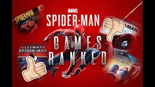 Every Spider-Man Game Ranked From Worst To Best (W/Spider-Man PS4) (Part 1 of 2)