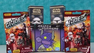 Transformers GI Joe Disney Troopers Vinylmation Blind Bag Opening | PSToyReviews