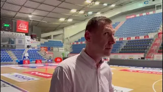 Szósty Zawodnik. Wiktor Grudziński po pierwszym meczu ćwierćfinałowym Anwil vs Spójnia.1-0dla Anwilu