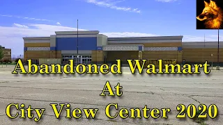 Abandoned And Destroyed Walmart At City View Center | Last Look Inside | 2020 Update