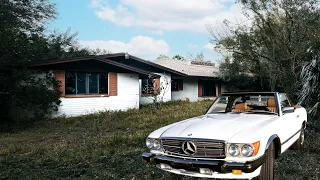 ABANDONED Karate Kid HOME Found Mercedes-Benz | EX CIA House