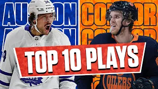 Top 10 Matthews & McDavid Plays Of Their Careers...So Far