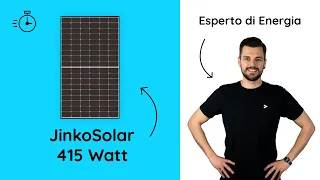 Modulo fotovoltaico Jinko Solar da 415 W: il prodotto in 2 minuti
