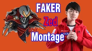 Faker Zed Montage 2016 - One of the best zed players in the world