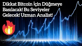 Dikkat Bitcoin İçin Düğmeye Basılacak! Bu Seviyeler Gelecek! Uzman Analist! | Kripto Haber.