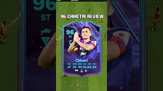 96 Chhetri Review in EA FC 24 #shorts #short #fc24 #eafc24 #chhetri #sunilchhetri #eoae #endofanera