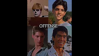 Johnny VS Daniel VS Mike Barnes VS Chozen #edit🥶#cobrakai #karatekid #viral #shorts