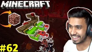 TECHNO GAMERZ'S NEW VIDEO-MICRO MINER MACHINE DESTROYED NETHER | MINECRAFT GAMEPLAY #62