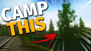 The Best Customs Camping Spots In Escape From Tarkov | How To Get In Trees | Tarkov Tips & Tricks