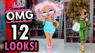 12 Awesome LOL Surprise OMG Fashions from my Doll Collection! #instantryplay