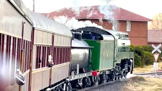 Australian Steam Trains: 3801 Western Regional Tour; Onboard, Orange - Manildra