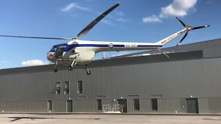 World's last flying Sycamore helicopter comes to Aerospace Bristol