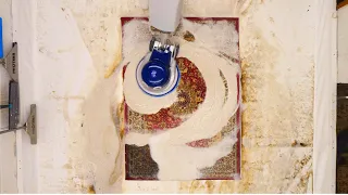 From Filthy to Fabulous: Watch This Rug Get Cleaned in Just 5 Minutes | Satisfying Time Lapse