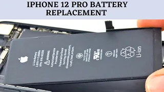 How to replace iPhone 12 / 12pro battery | iPhone 12pro / 12 battery replacement