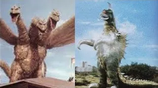 The Terror-Beasts of Zone Fighter | King Ghidorah and Gigan scenes (Part 1/2)