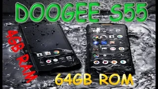 ОБЗОР Doogee S55 4GB RAM 64GB ROM inch IP68 Android 8