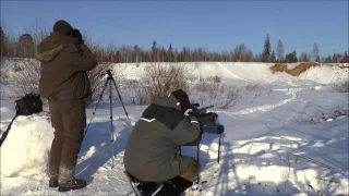 Оптический прицел Yukon Jaeger на 12 калибре, стреляем на 100 метров