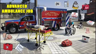 ADVANCED AMBULANCE JOB FIVEM | ESX/QBCORE