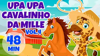 Upa Upa Cavalinho da Mille Vol. 4 - Giramille 48 min | Desenho Animado Musical