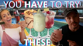 Top 5 MUST HAVE Pool Drinks | Royal Caribbean | Enchantment OTS