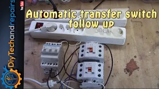 Automatic transfer switch followup up - Lets hook it up once more