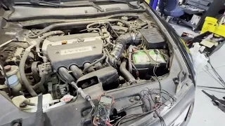 How to Diagnose an AC Compressor problem on 08 Honda Accord, high pressure sensor check / fuse relay
