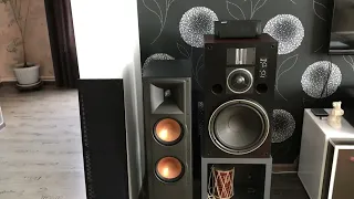 Усилитель Sony 333 ESX + колонки Klipsch RF-25