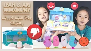 Leah & Ari Unboxing Toy - Little Live Pet Chicks #toy#Kids#LittleLive 장남감 리뷰