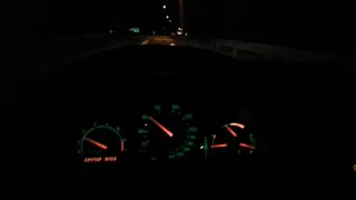 Saab 9-5 Aero 230 hp acceleration (70-160 km/h)