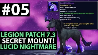 World Of Warcraft Legion Patch 7.3 LUCID NIGHTMARE FULL GUIDE - Val'sharah Puzzle - Part 5