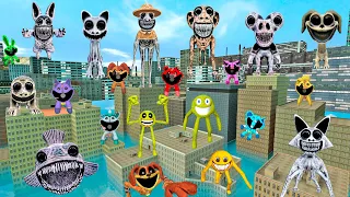 🏪 Flooded Big City Zoonomaly Monsters Roblox Innyume Smiley's Stylized Spartan Kicking Garry's mod !