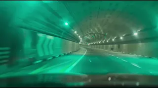 Sound of Alfa Romeo v6 in the tunnel