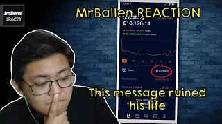 This Message Ruined His Life... | MrBallen | ImBumi Reaction