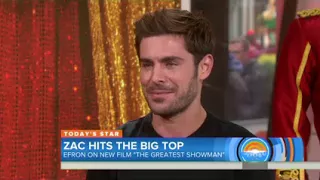 Zac Efron talks about ‘The Greatest Showman’ (and runs into Ed Sheeran!)