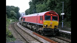 66094 AT DEVONPORT WORKING THE 6Z60 1151 PARKANDILLACK -  BESCOT YARD DOWN SIDE - 6th August 2020