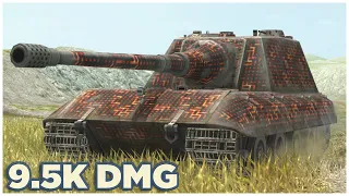Jagdpanzer E 100 • 9.5К УРОНА • 5 ФРАГОВ • WoT Blitz