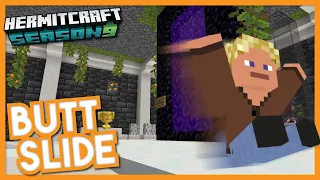 Butt Sliding Around! - Minecraft Hermitcraft Season 9 #11