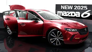 New 2025 Mazda 6 - Amazing Sedan: It RETURNS after all?